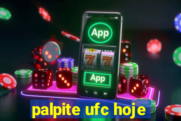 palpite ufc hoje